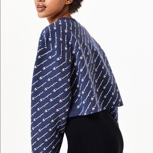 Champion cropped sweatshirt